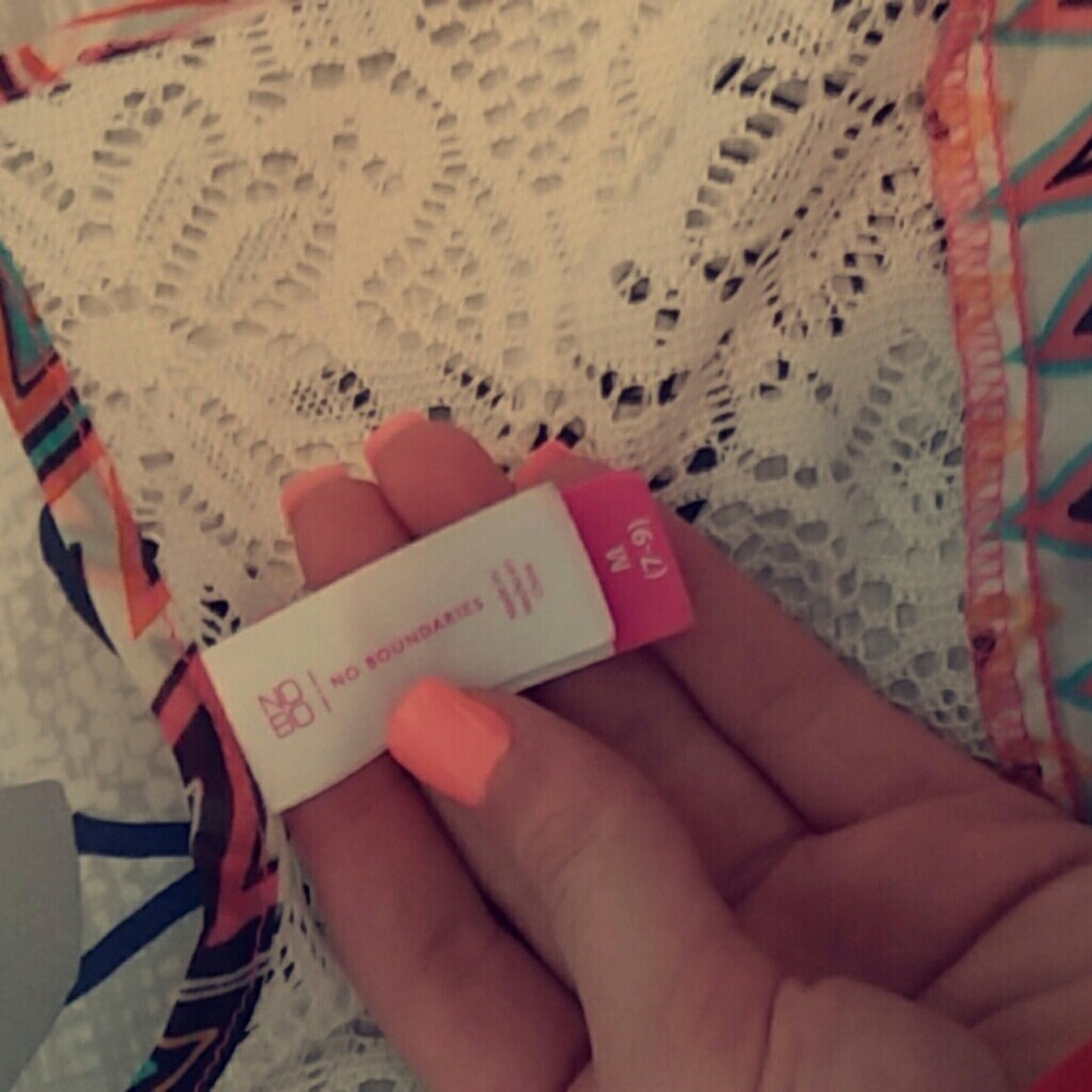 Thin strap top with lace u  the back